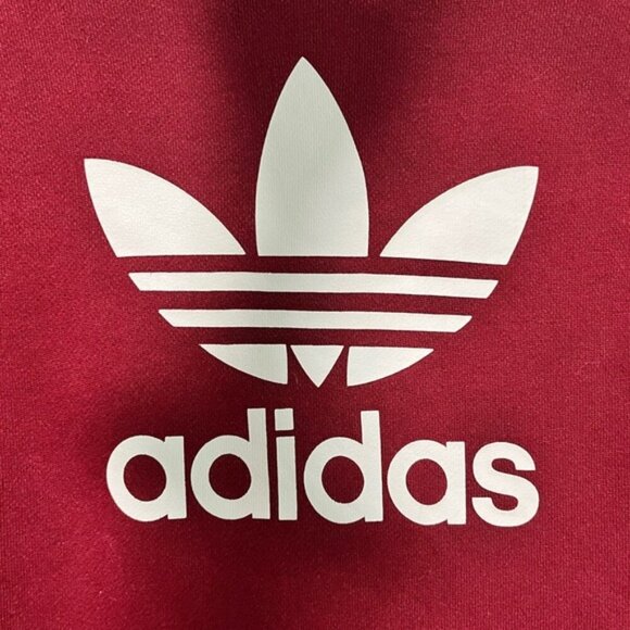 Adidas Originals Trefoil Men’s Red Hoodie - Size Small - Picture 7 of 12